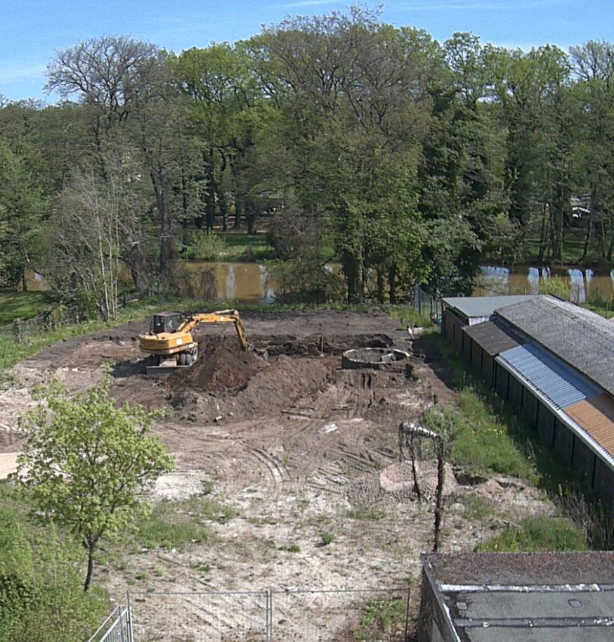 Gerberstraße 2, Bautenstand 11-05-2021 - Tiefbauarbeiten