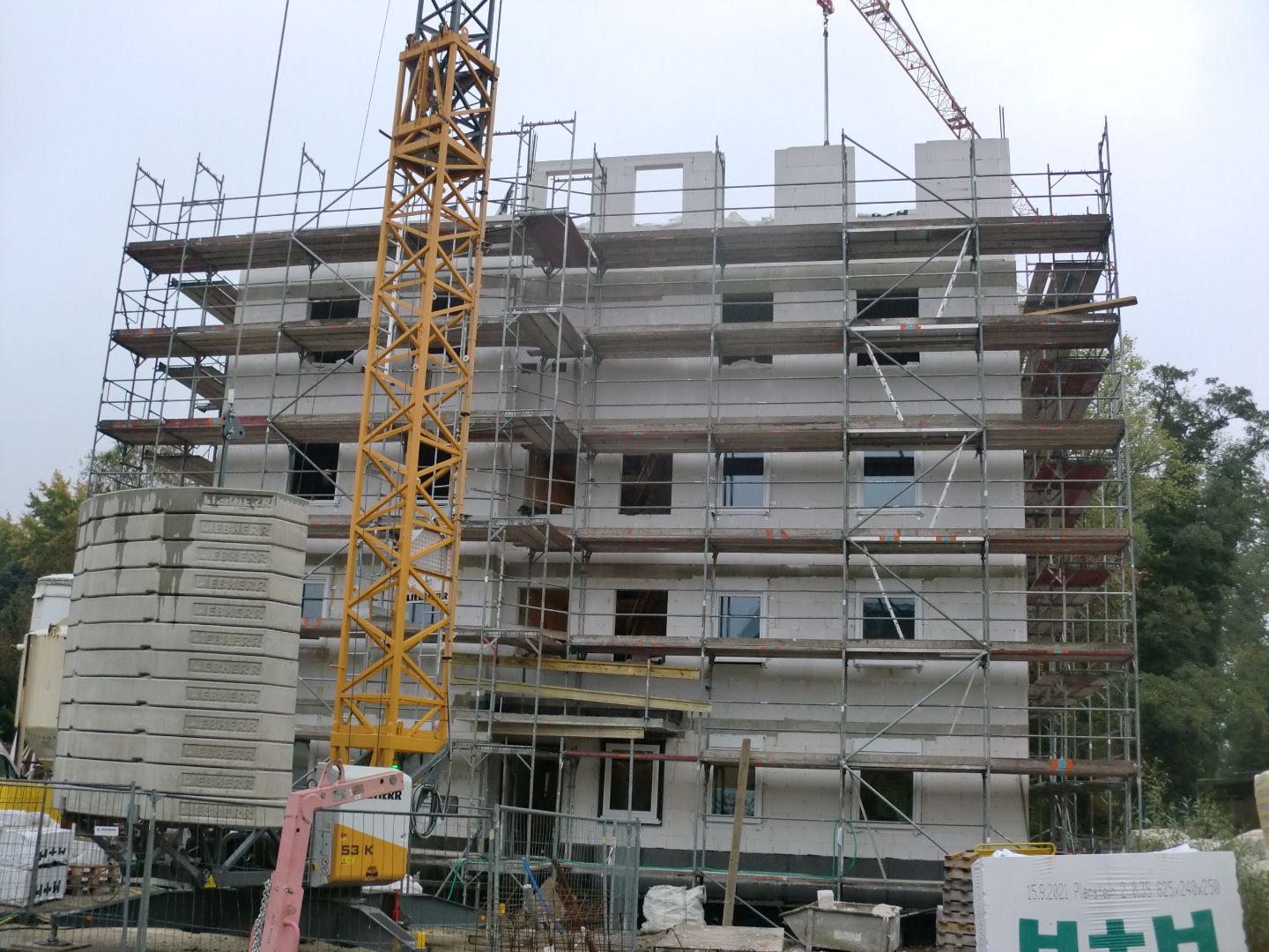 Gerberstraße 2, Bautenstand per 14-10-2021 - Außenansicht