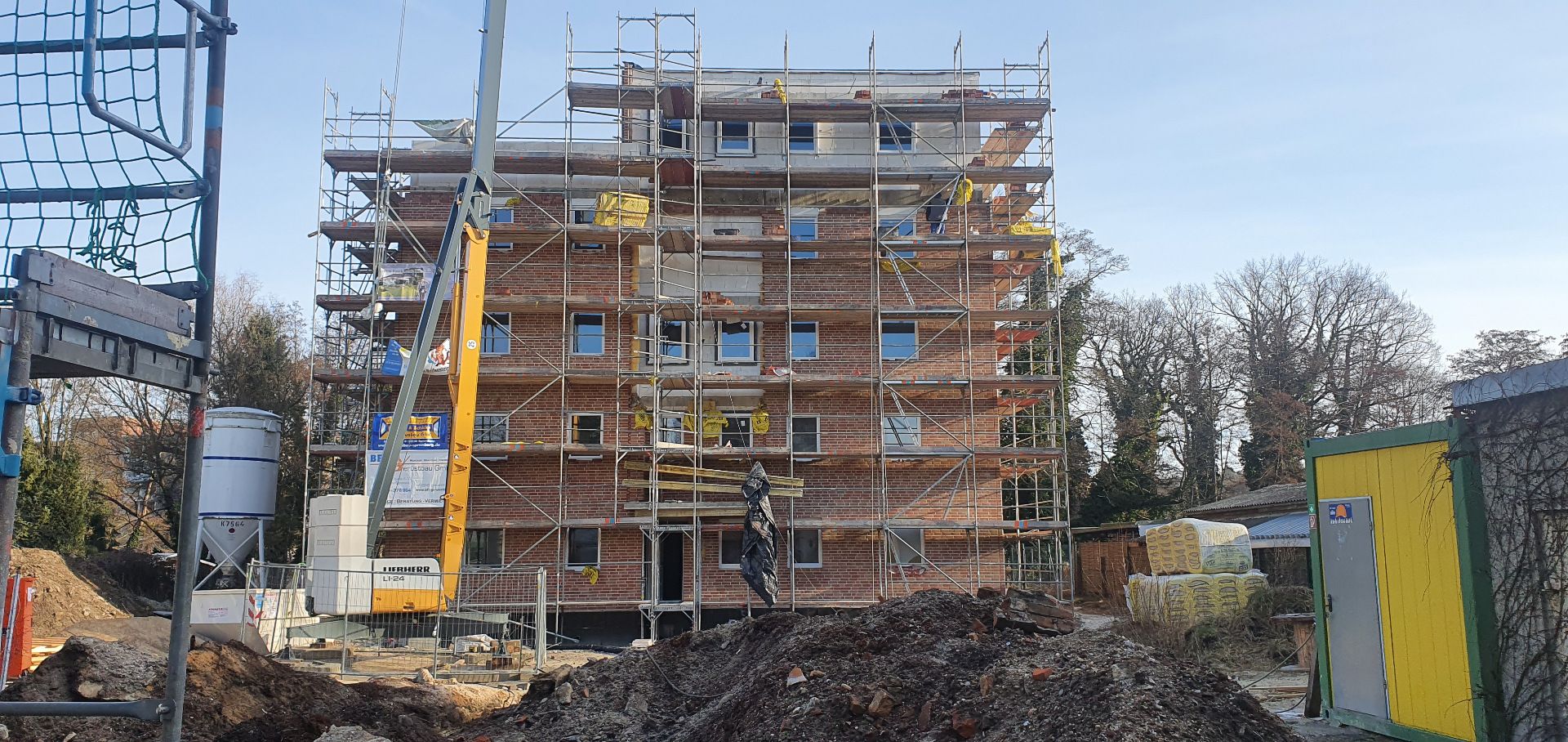 Gerberstraße 2, Bautenstand per 24-02-2022 - Außenansicht